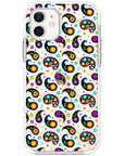 Colorful Paisley Impact iPhone Case