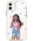 Donut Girl iPhone Case