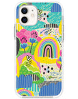 Rainbow Patches Impact iPhone Case