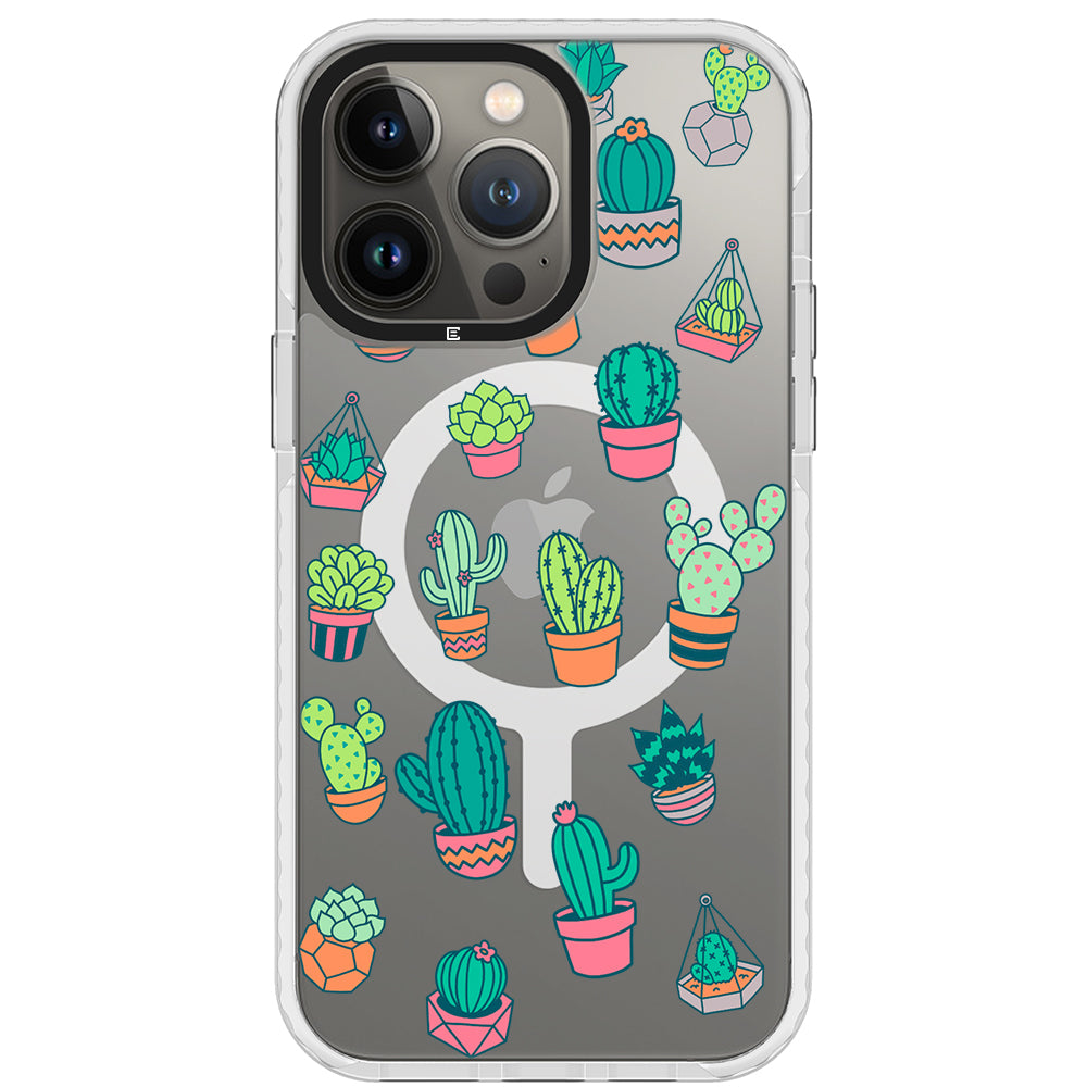 Colorful Cacti iPhone Case