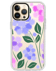 Ageratum Floral Impact iPhone Case