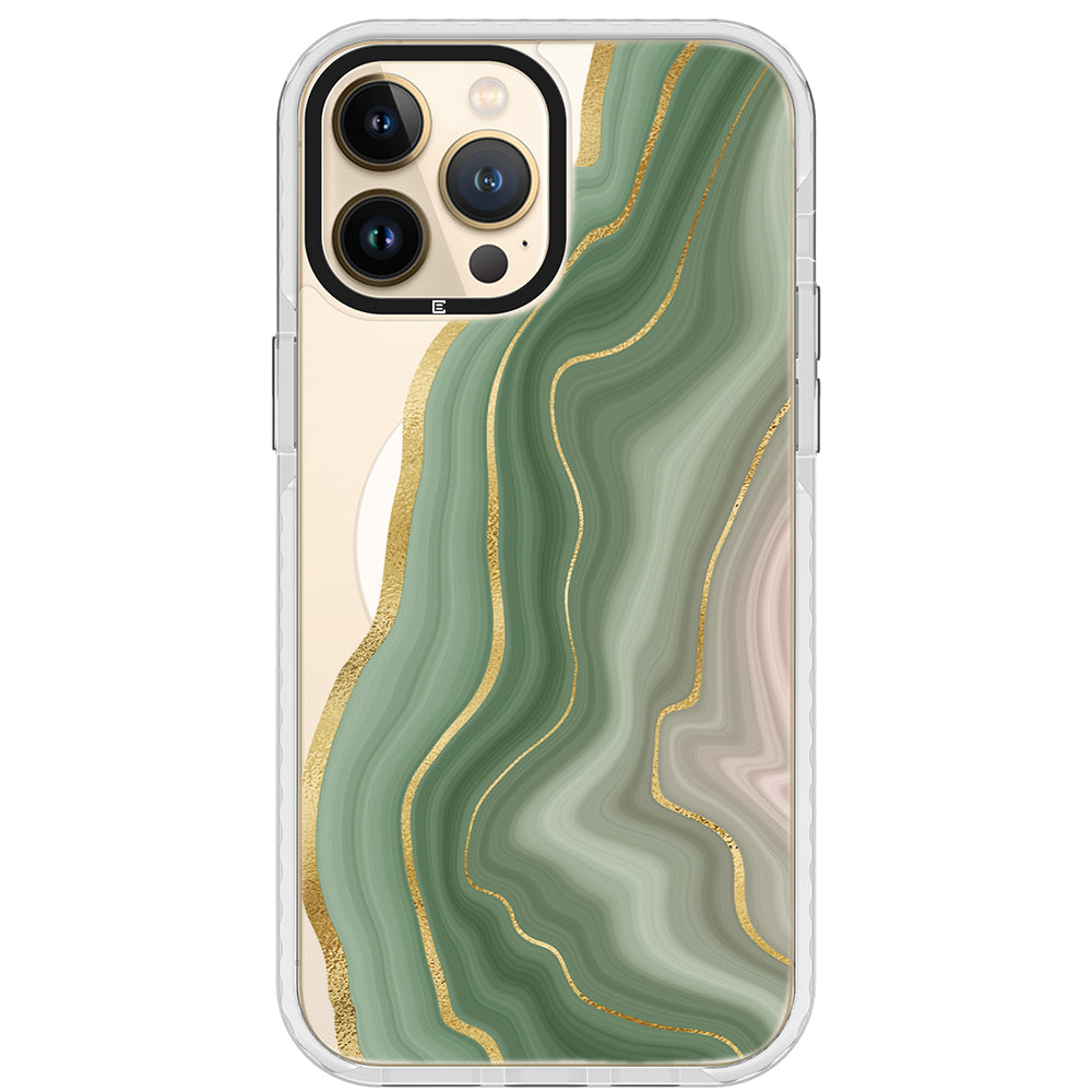 Amulet Green Agate iPhone Case