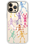 Dancing Skeleton Impact iPhone Case