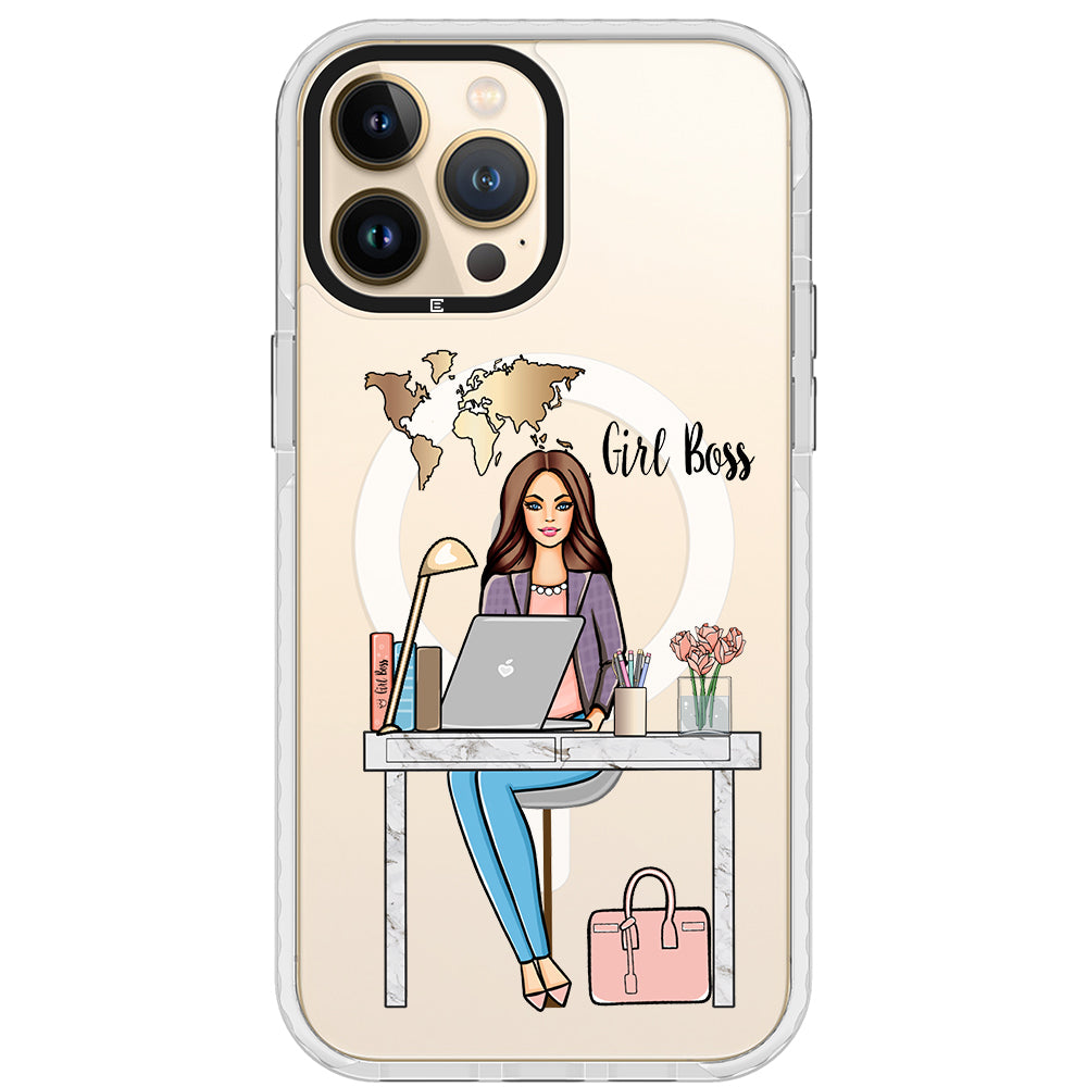 Girl Boss iPhone Case