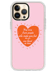 Stay Away Quote Impact iPhone Case