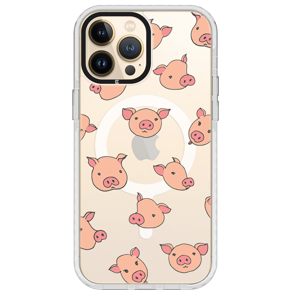 Pigfaces Impact iPhone Case