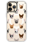 Frenchie Faces Impact iPhone Case