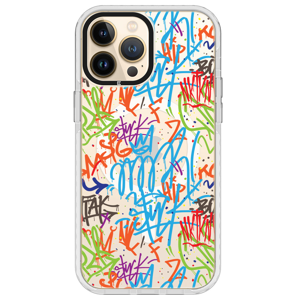 Graffiti Impact iPhone Case