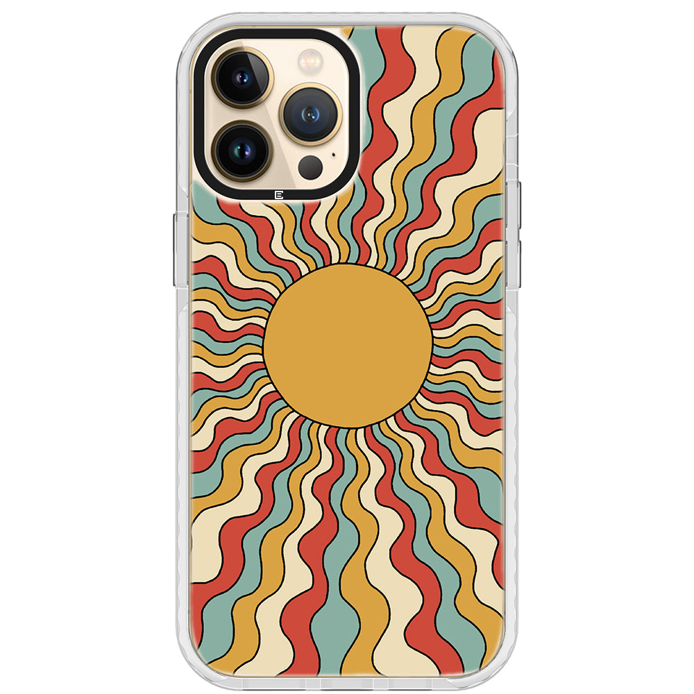 Sunrays Impact iPhone Case