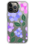 Ageratum Floral Impact iPhone Case