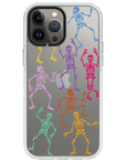 Dancing Skeleton Impact iPhone Case