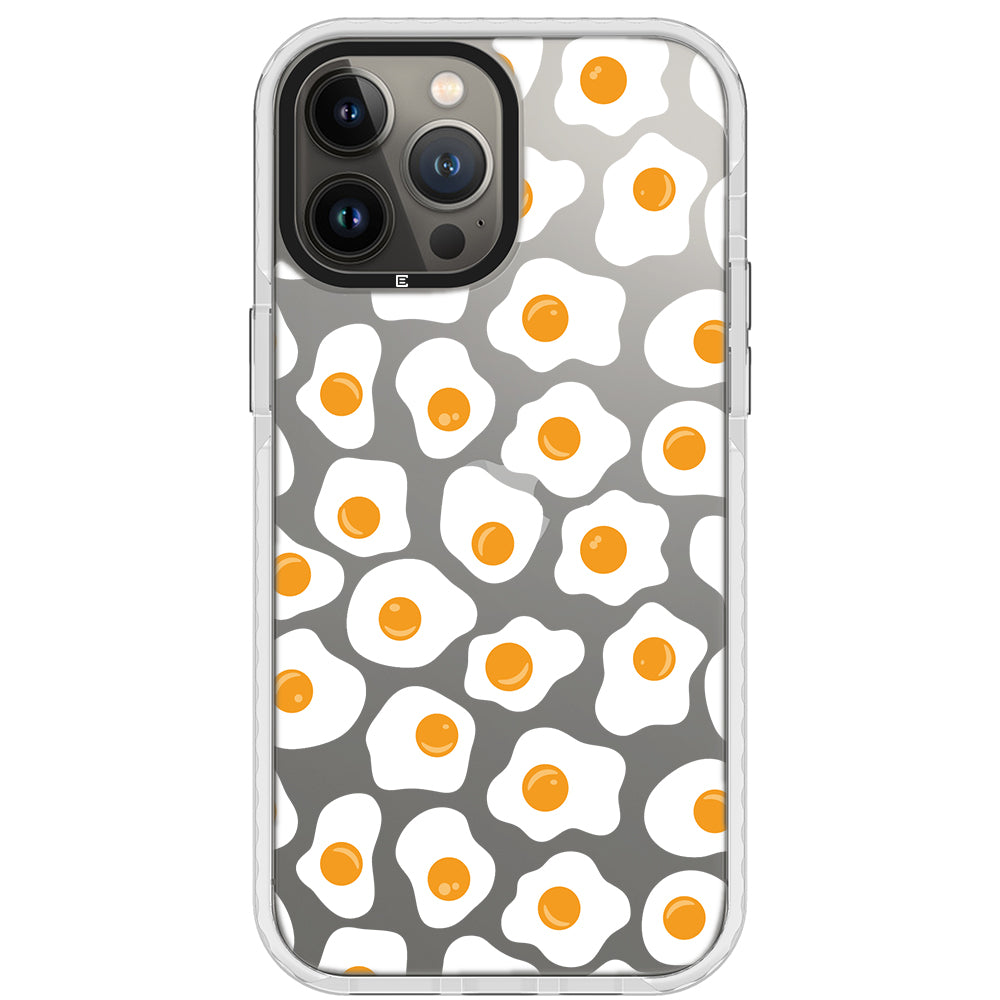 Fried Eggs Impact iPhone Case