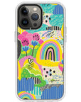 Rainbow Patches Impact iPhone Case