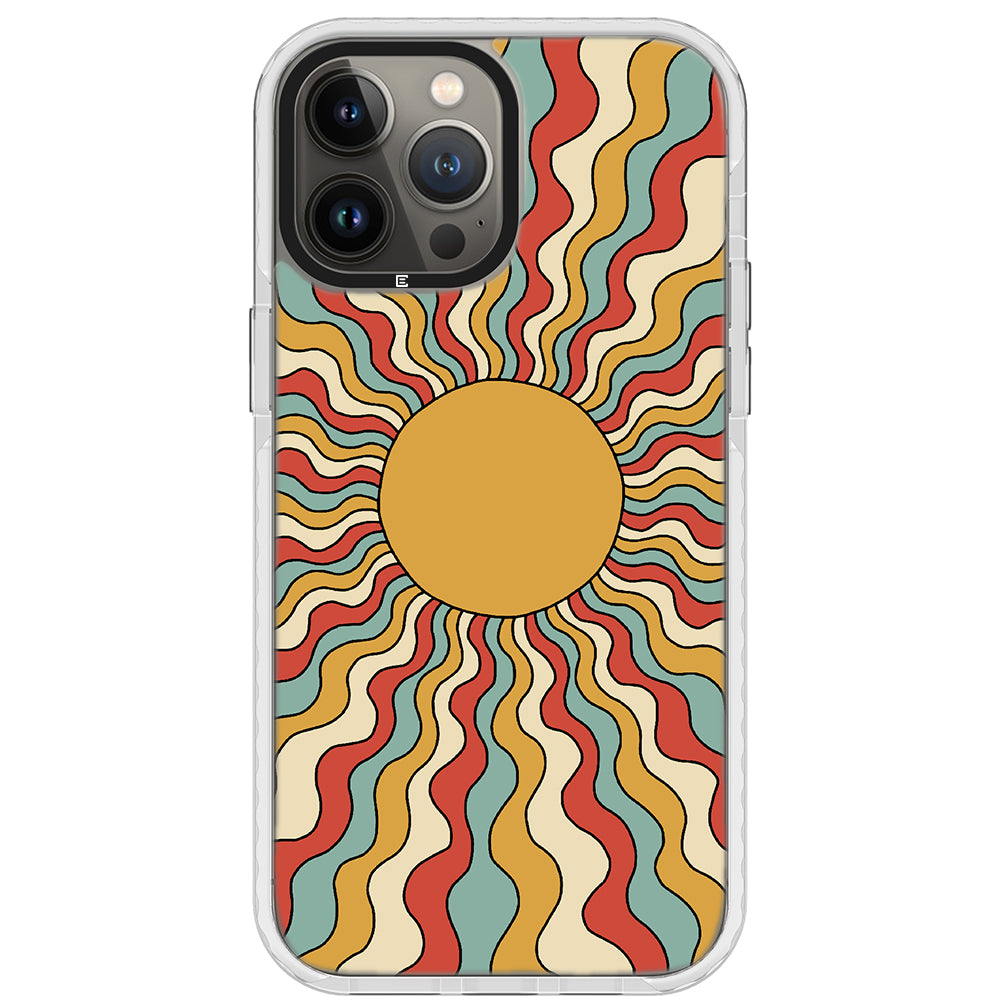 Sunrays Impact iPhone Case