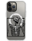 Coffee Skeleton Impact iPhone Case