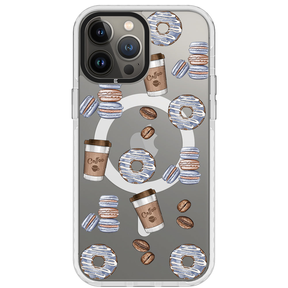 Coffee and Donuts iPhone Case