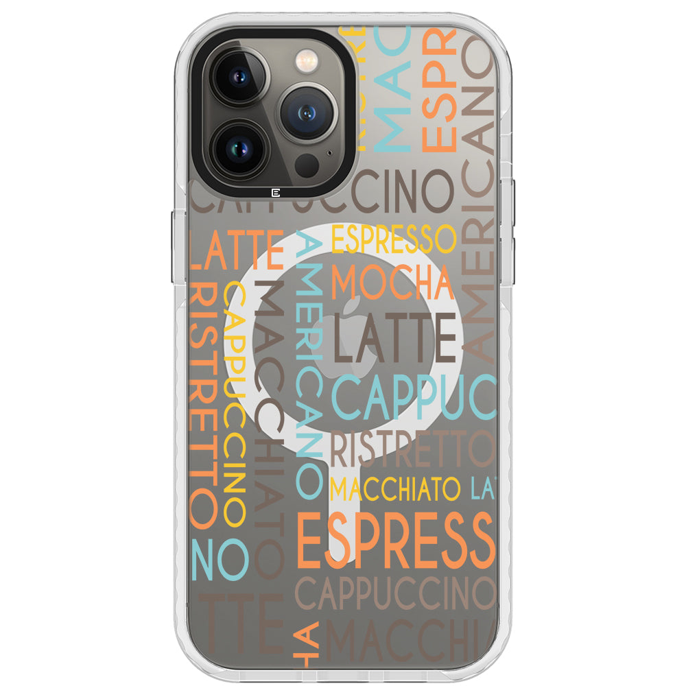 Coffee Names Impact iPhone Case