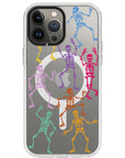 Dancing Skeleton Impact iPhone Case