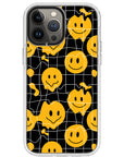 Grid Smiley  Impact iPhone Case