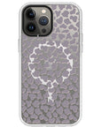 Gray Cow Print Phone Case