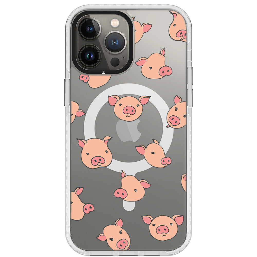 Pigfaces Impact iPhone Case