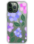 Ageratum Floral Impact iPhone Case