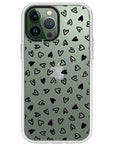 Little Hearts Impact iPhone Case