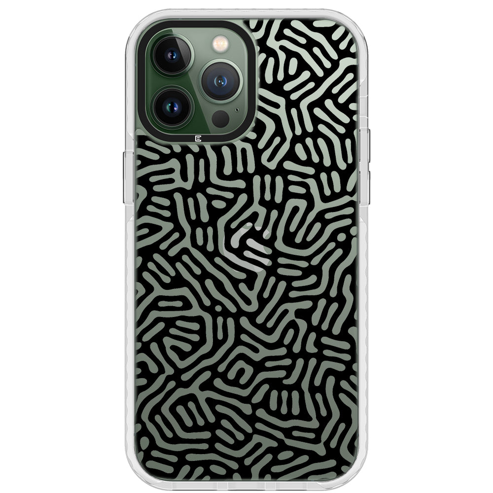 Abstract Doodle iPhone Case