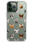 Frenchie Faces Impact iPhone Case