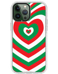 Candy Cane Impact iPhone Case