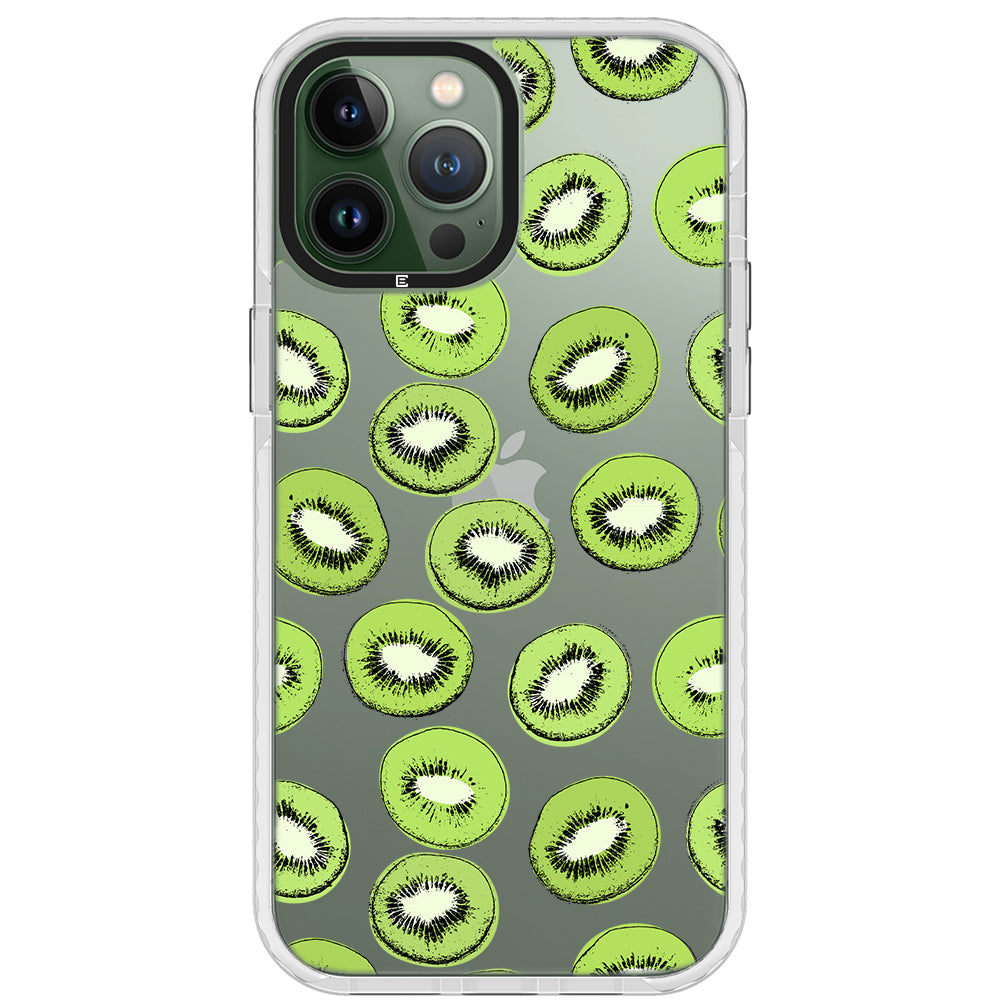 Kiwi Slices Impact iPhone Case