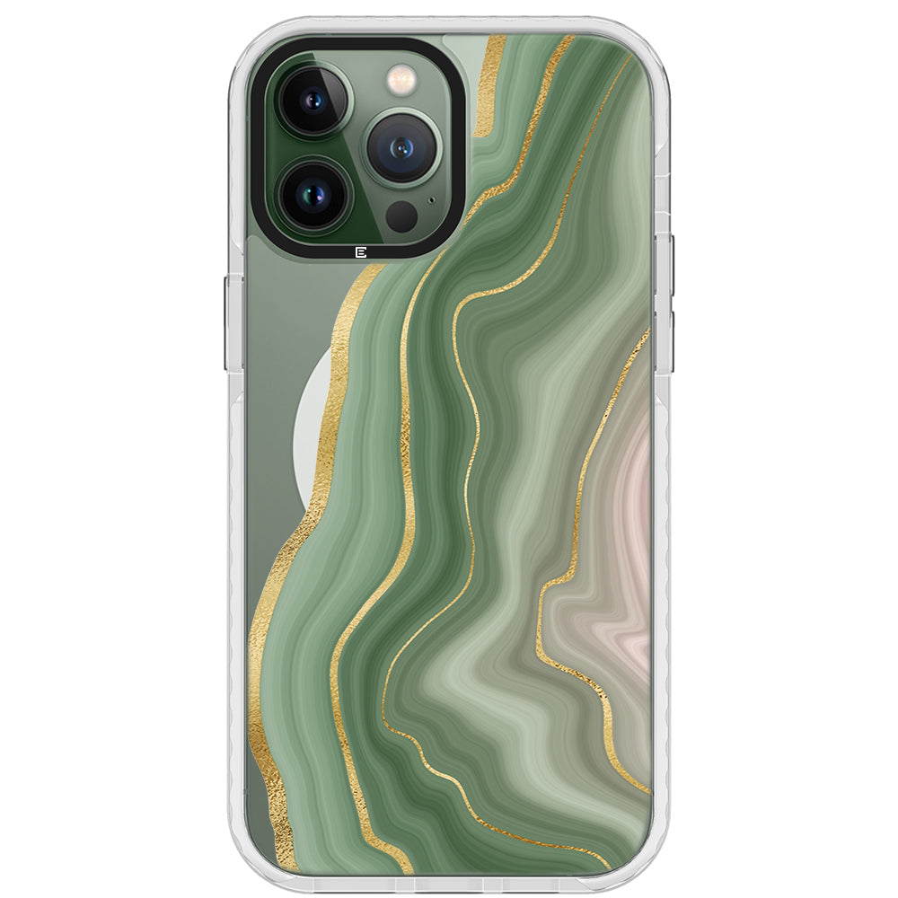 Amulet Green Agate iPhone Case