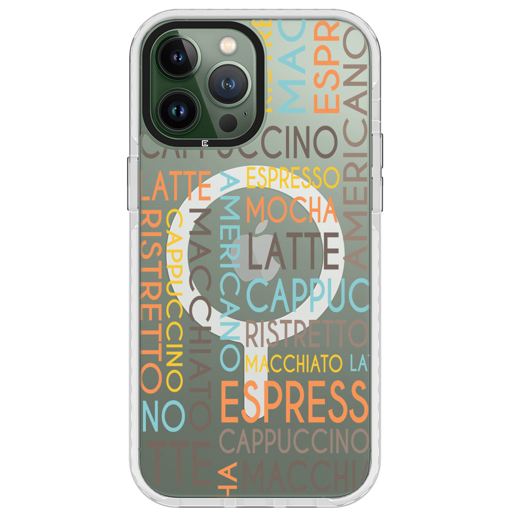 Coffee Names Impact iPhone Case