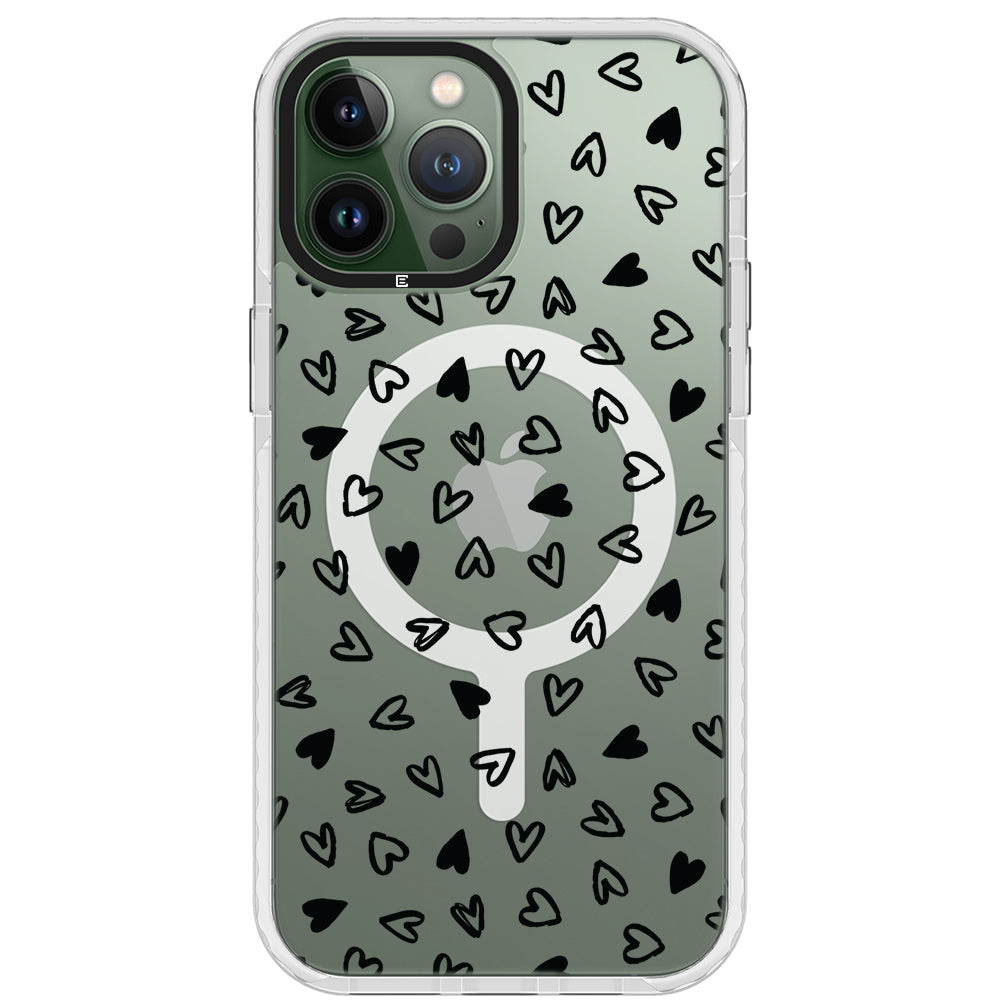 Little Hearts Impact iPhone Case