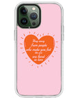 Stay Away Quote Impact iPhone Case