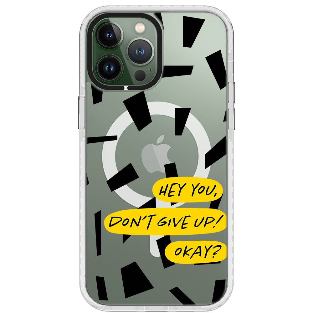 Don&#39;t Give Up Impact iPhone Case