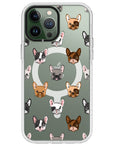 Frenchie Faces Impact iPhone Case