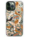 Abstract Leopard Impact iPhone Case