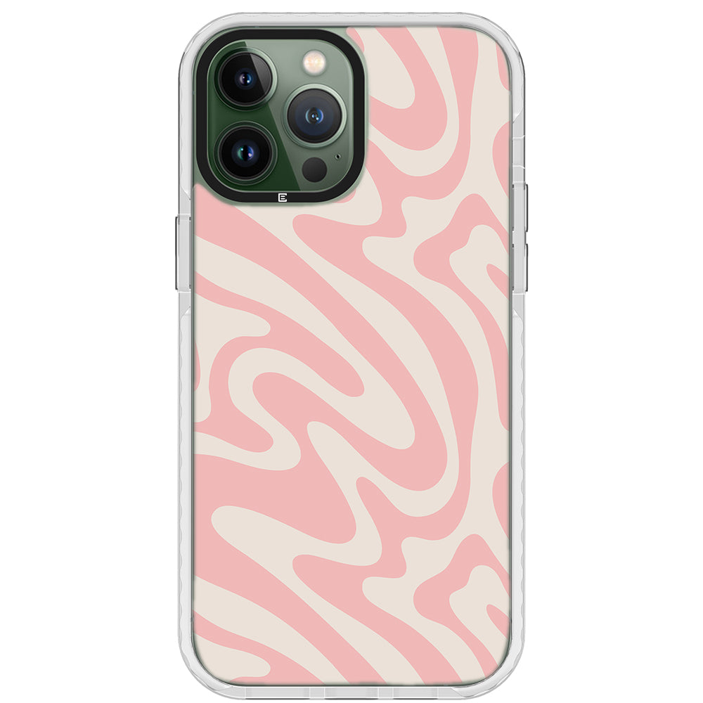 Strawberry Swirl Impact iPhone Case