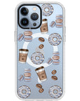 Coffee and Donuts iPhone Case