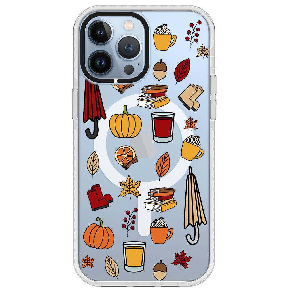 Fall Vibes Impact iPhone Case