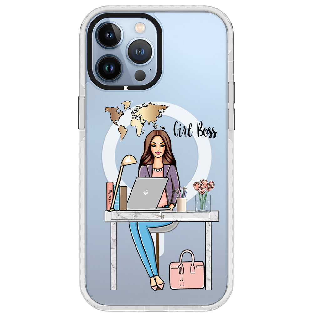 Girl Boss iPhone Case