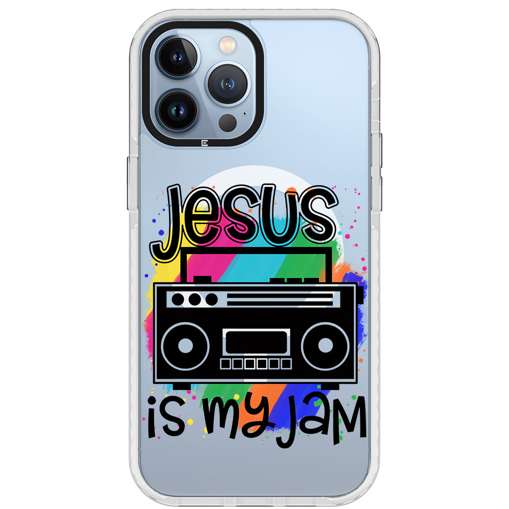 Jesus is my jam iPhone Case