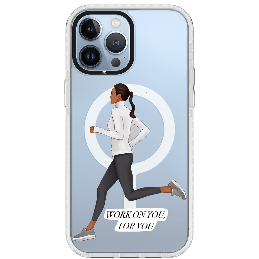 Keep Running iPhone Case