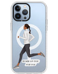 Keep Running iPhone Case