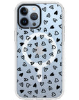 Little Hearts Impact iPhone Case