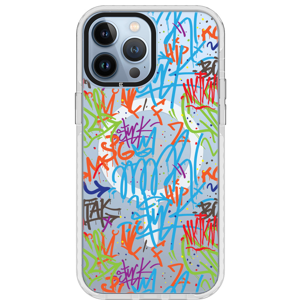 Graffiti Impact iPhone Case