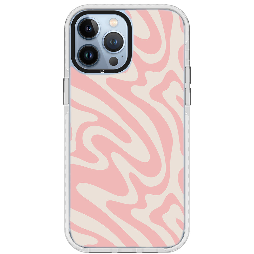 Strawberry Swirl Impact iPhone Case