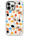 Abstract Fall Flowers Impact iPhone Case