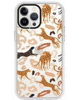 Abstract Leopard Impact iPhone Case